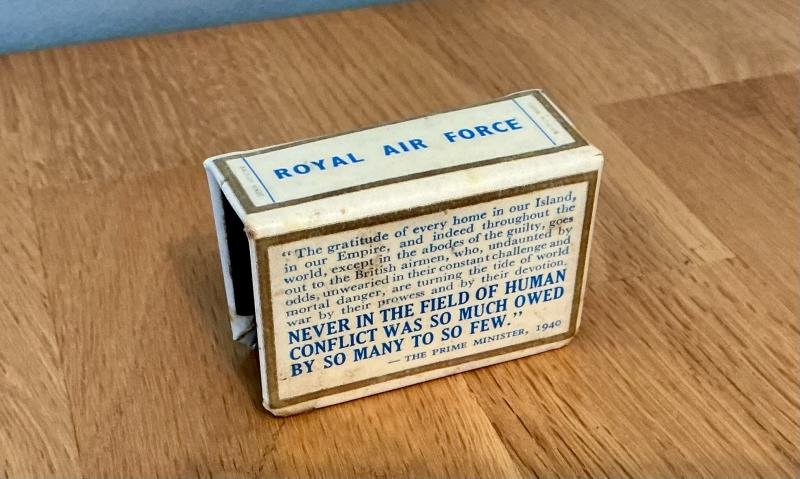 WW2 RAF Matchbox Cover — image 2