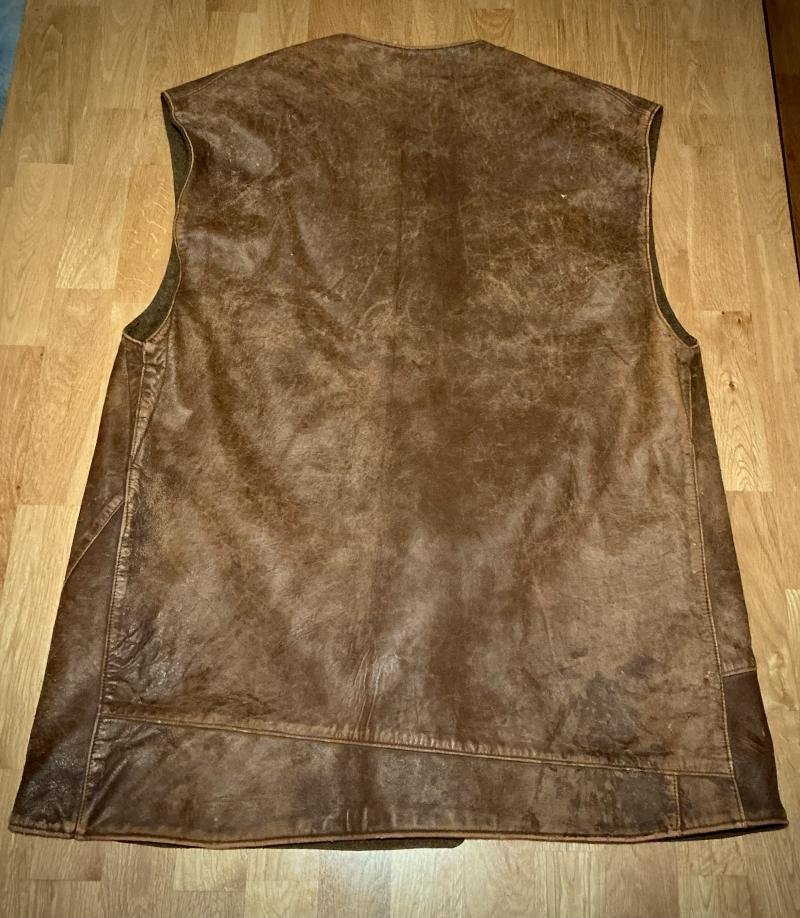 WW2 British Army Leather Jerkin — image 2