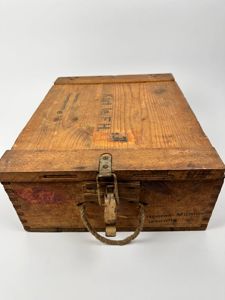 Wooden Ammo box Kart.le.F.H.