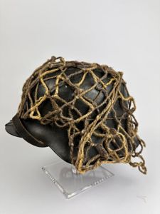 M42 helmet with orginal 'Tarnnetz'