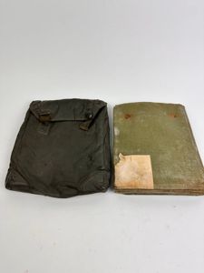 Complete Wehrmacht gascape with pouch