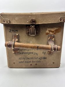 Late War Luftwaffe 3,7 cm Carton Ammunition Box