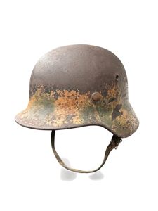 Untouched M40 two tone 'Normandie' Camo Helmet