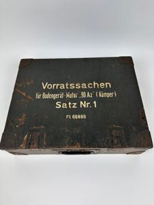 WW2 German Box 'Vorratssachen'