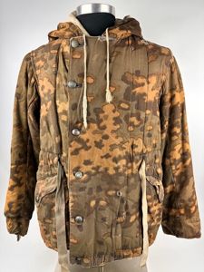 Waffen-SS reversible winter parka in oak leaf autumn pattern camouflage