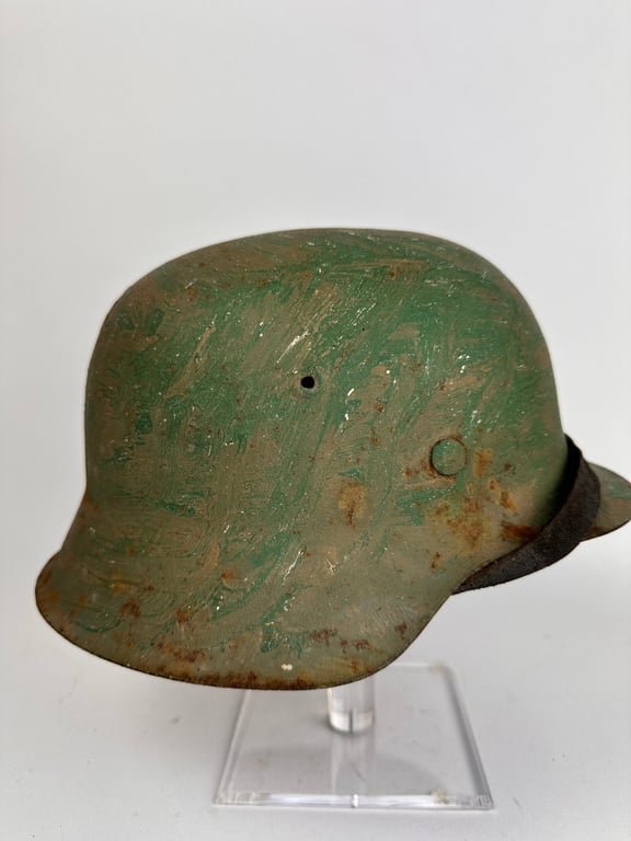 Untouched m42 Camo Helmet. — image 2
