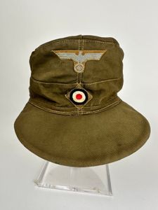 WH (Heer) DAK EM/NCO's Tropical Cap (Tropenfeldmütze).