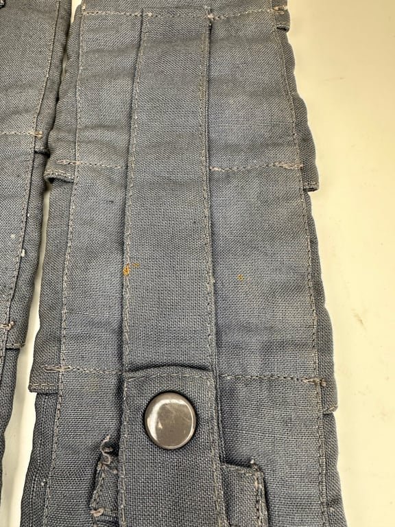 German WW2 Fallschirmjager Paratrooper K98 Mauser Bandolier Luftwaffe Blue — image 7