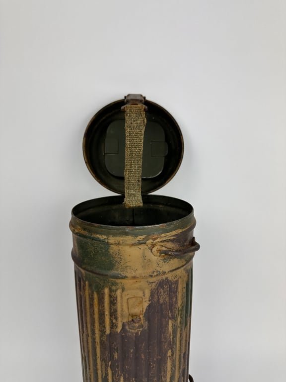 Orginal ' Normandie' 3 Tone Camo Canister. — image 8