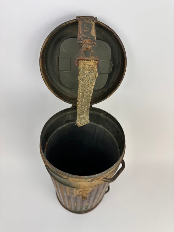 Orginal ' Normandie' 3 Tone Camo Canister. — image 9