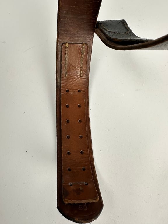 German Leather beld size 80 — image 2