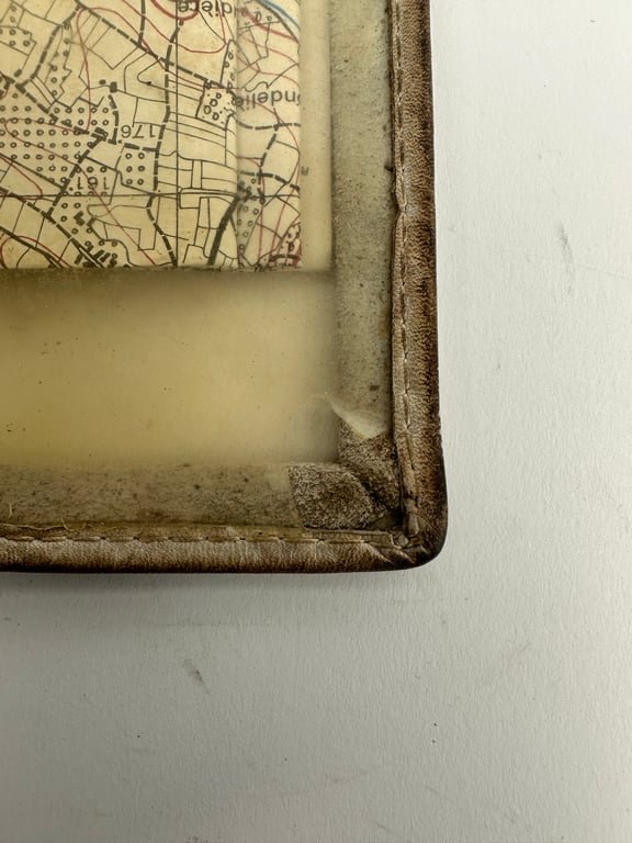 German map folder with map 1936 — image 3