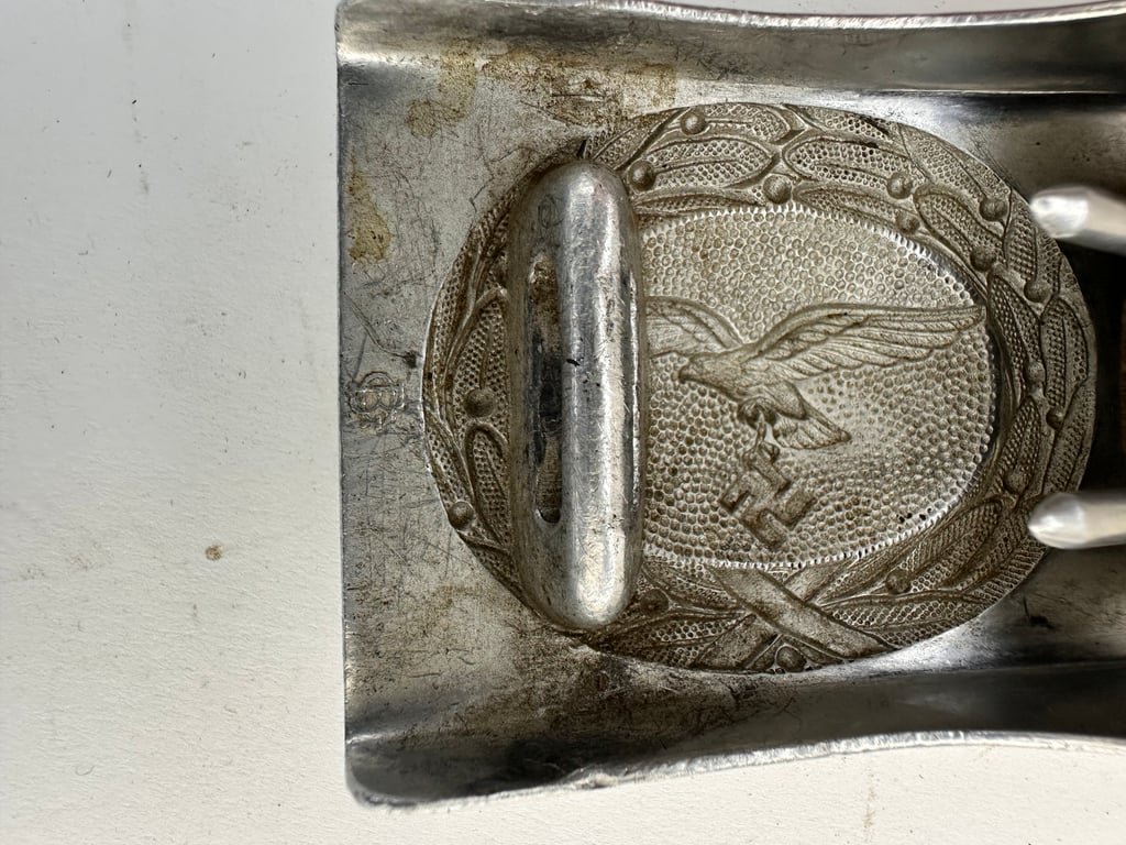 WW2 German alu. Luftwaffe buckle — image 2