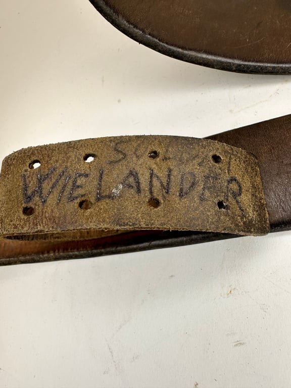 WW2 German leather belt '102'cm — image 5