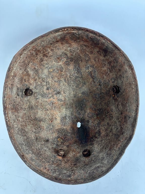 Untouched M38 Fallschirmjäger Helmet 'Barnfind' — image 8