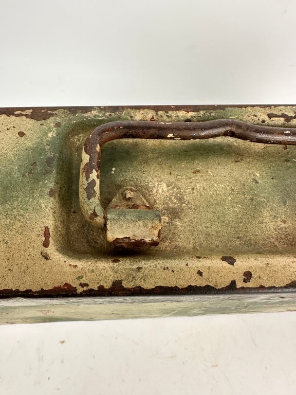 Two-tone camouflage MG34/42 ammo box 'FJR6' — image 5