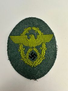 German police 'Schutzpolizei' sleeve eagle