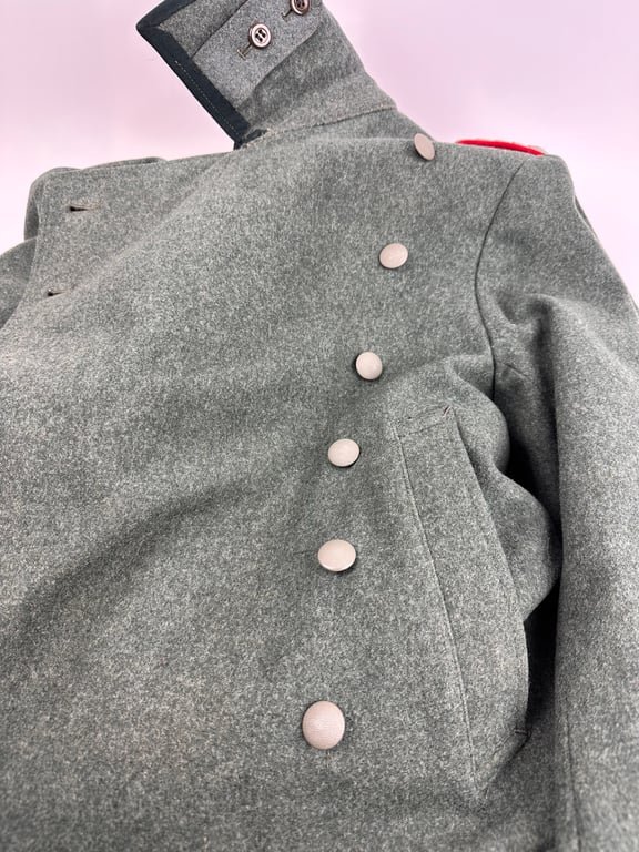 German WH M36 Officer Greatcoat Artillery Major. — image 7