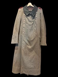 German WH M36 Officer Greatcoat Artillery Major.
