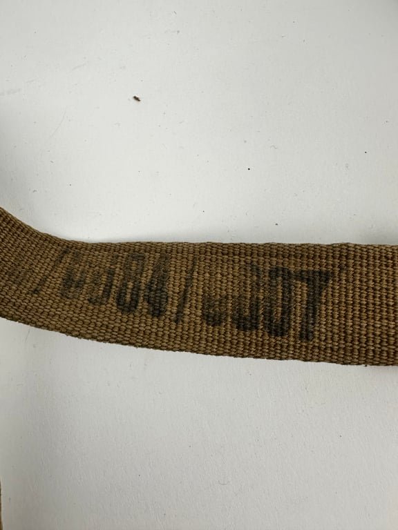 Wehrmacht tropical 'Afrikakorps' Y-straps 'Koppeltragegestell' Mint — image 10