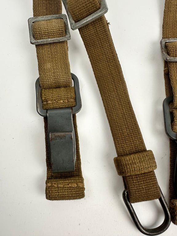 Wehrmacht tropical 'Afrikakorps' Y-straps 'Koppeltragegestell' Mint — image 2