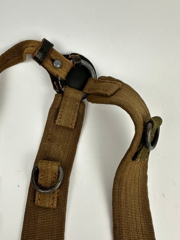 Wehrmacht tropical 'Afrikakorps' Y-straps 'Koppeltragegestell' Mint — image 4