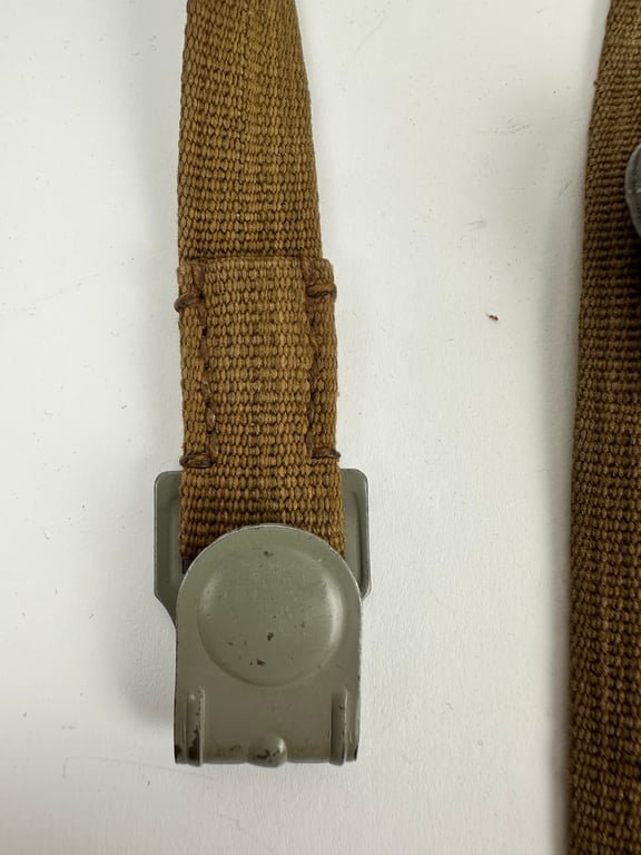 Wehrmacht tropical 'Afrikakorps' Y-straps 'Koppeltragegestell' Mint — image 6