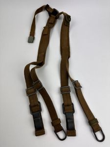 Wehrmacht tropical 'Afrikakorps' Y-straps 'Koppeltragegestell' Mint