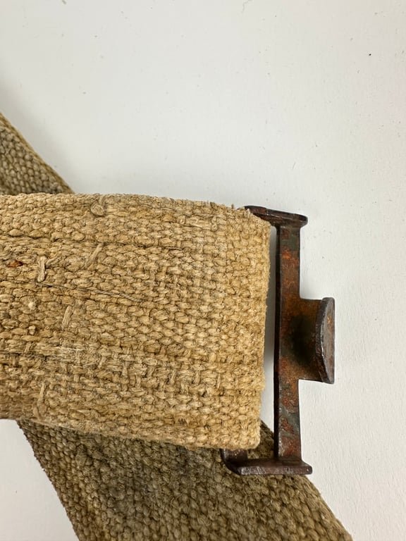 RARE Wehrmacht tropical 'Afrikakorps' belt by 'E. Schneider' — image 7