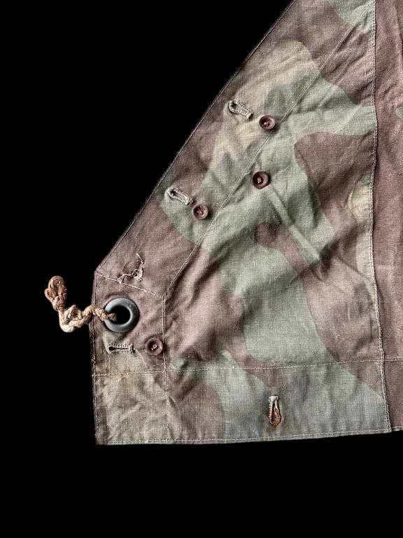 Italian camouflage Heer/SS Zeltbahn. — image 4
