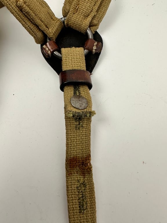 Wehrmacht tropical 'Afrikakorps' Y-straps 'Koppeltragegestell' — image 7