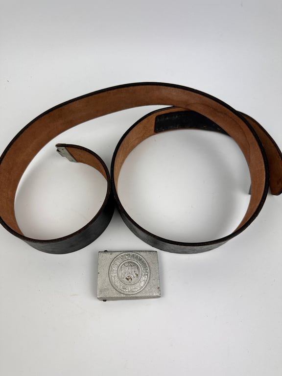 Wehrmacht Wh parade belt and buckle — image 2