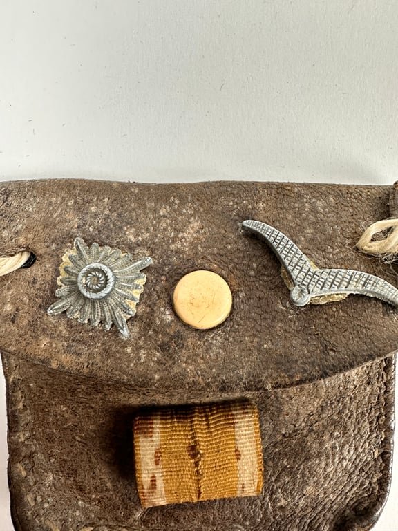 WW2 German Dog Tag Carrying Pouch 'Home Made' — image 4