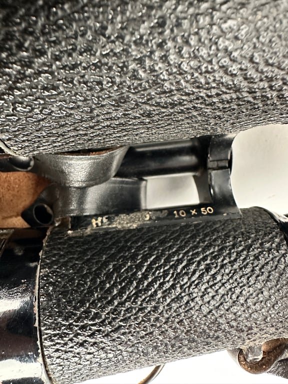 WW2 German Panzer Dienstglas 10x50 'bmj'in case — image 10