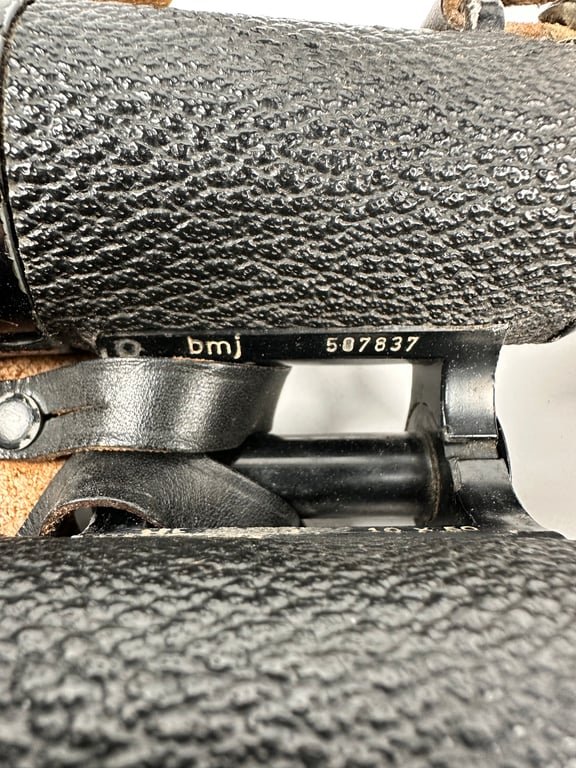 WW2 German Panzer Dienstglas 10x50 'bmj'in case — image 4