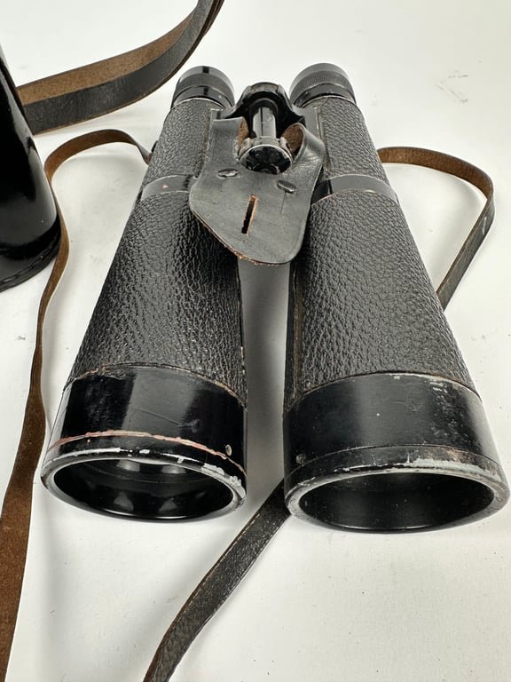 WW2 German Panzer Dienstglas 10x50 'bmj'in case — image 5