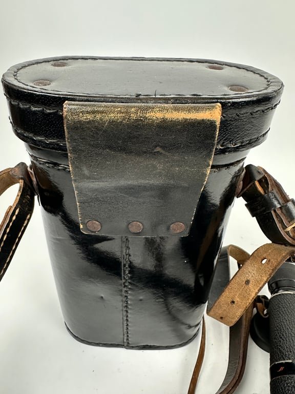 WW2 German Panzer Dienstglas 10x50 'bmj'in case — image 6