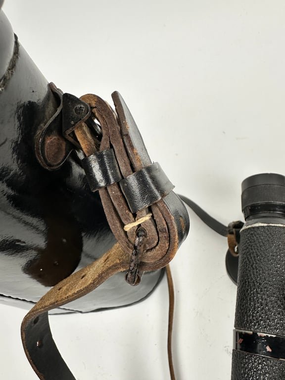 WW2 German Panzer Dienstglas 10x50 'bmj'in case — image 7