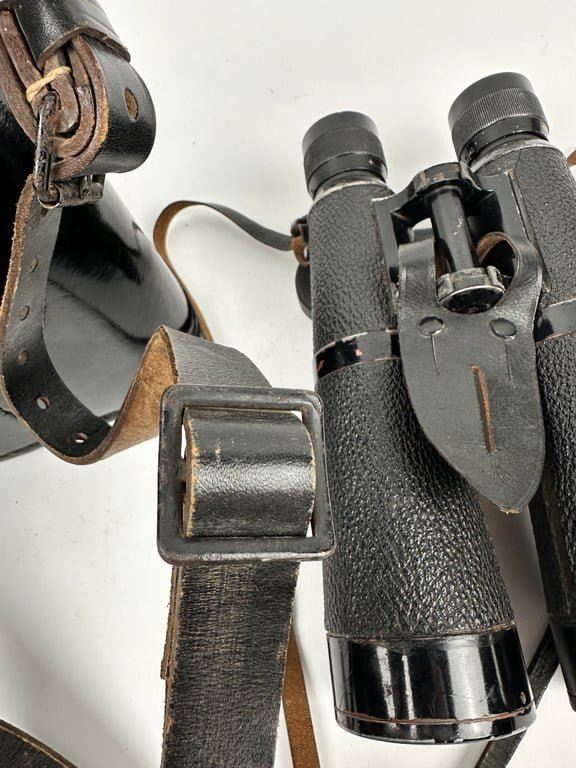 WW2 German Panzer Dienstglas 10x50 'bmj'in case — image 8