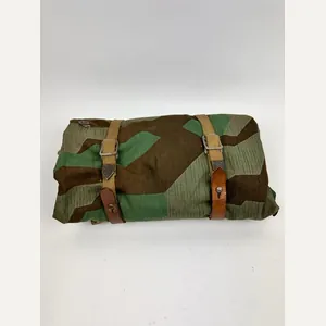 WW2 German Mint Zeltbahn(1944) and Two equipment Straps
