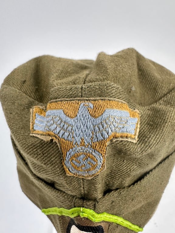 WW2 'DAK' Panzer Grenadier overseas cap — image 2