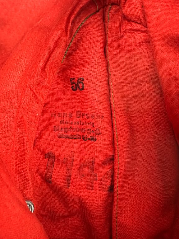 WW2 'DAK' Panzer Grenadier overseas cap — image 7