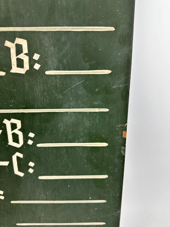 WW2 German warehouse stock sign — image 4