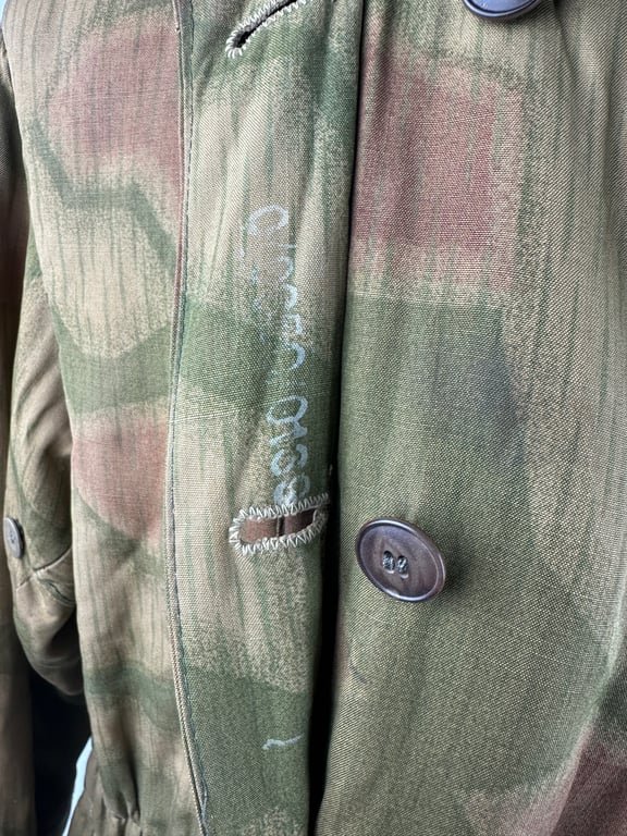WW2 German Wehrmacht Reversible Camouflage Winter Parka — image 6