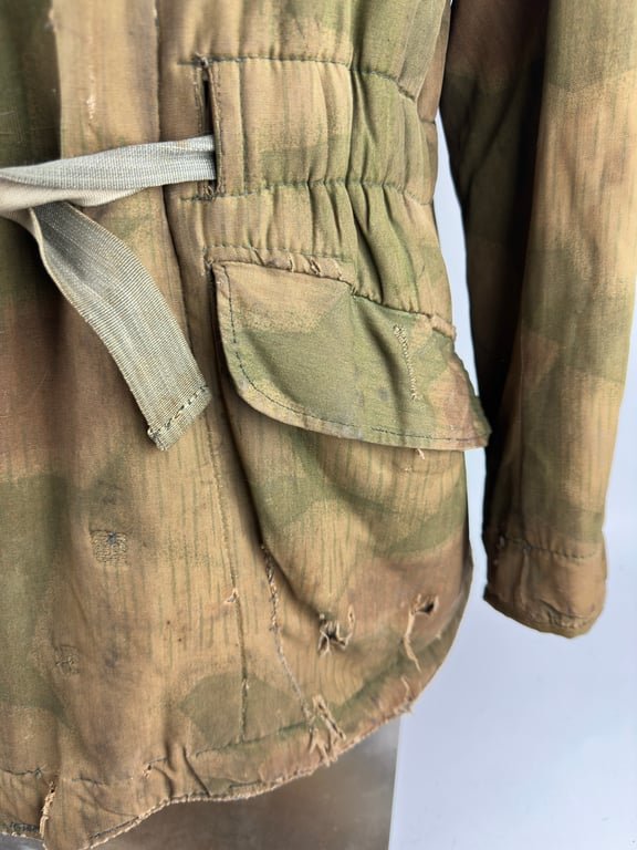 WW2 German Wehrmacht Reversible Camouflage Winter Parka — image 9