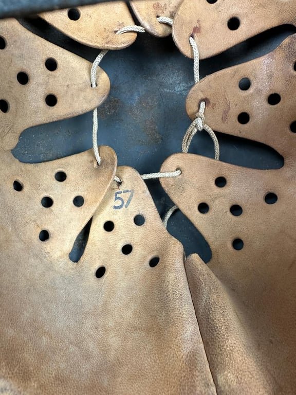 M42 Luftwaffe Helmet Untouched and Uncleaned — image 5