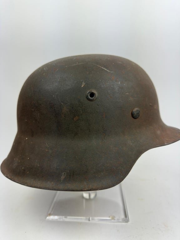 M42 Luftwaffe Helmet Untouched and Uncleaned — image 7