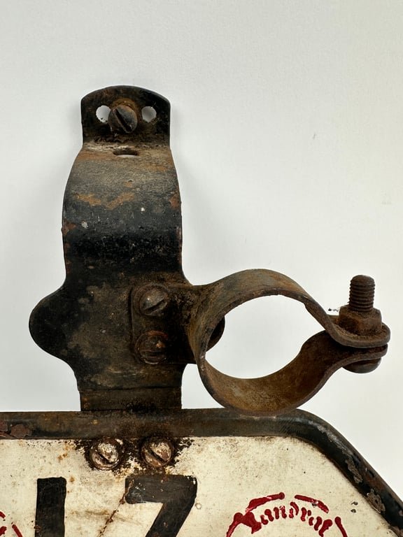 Orginal WW2 German license plate motorcycle — image 4