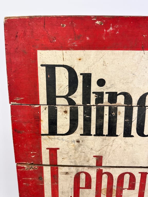 Orginal German WH Warning Sign 'Blindgänger' — image 2