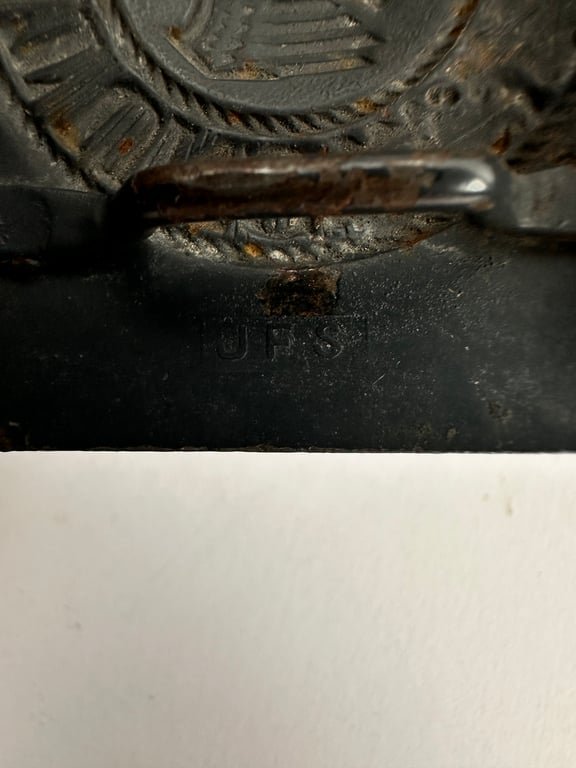 WW2 German belt buckle 'JFS' — image 3